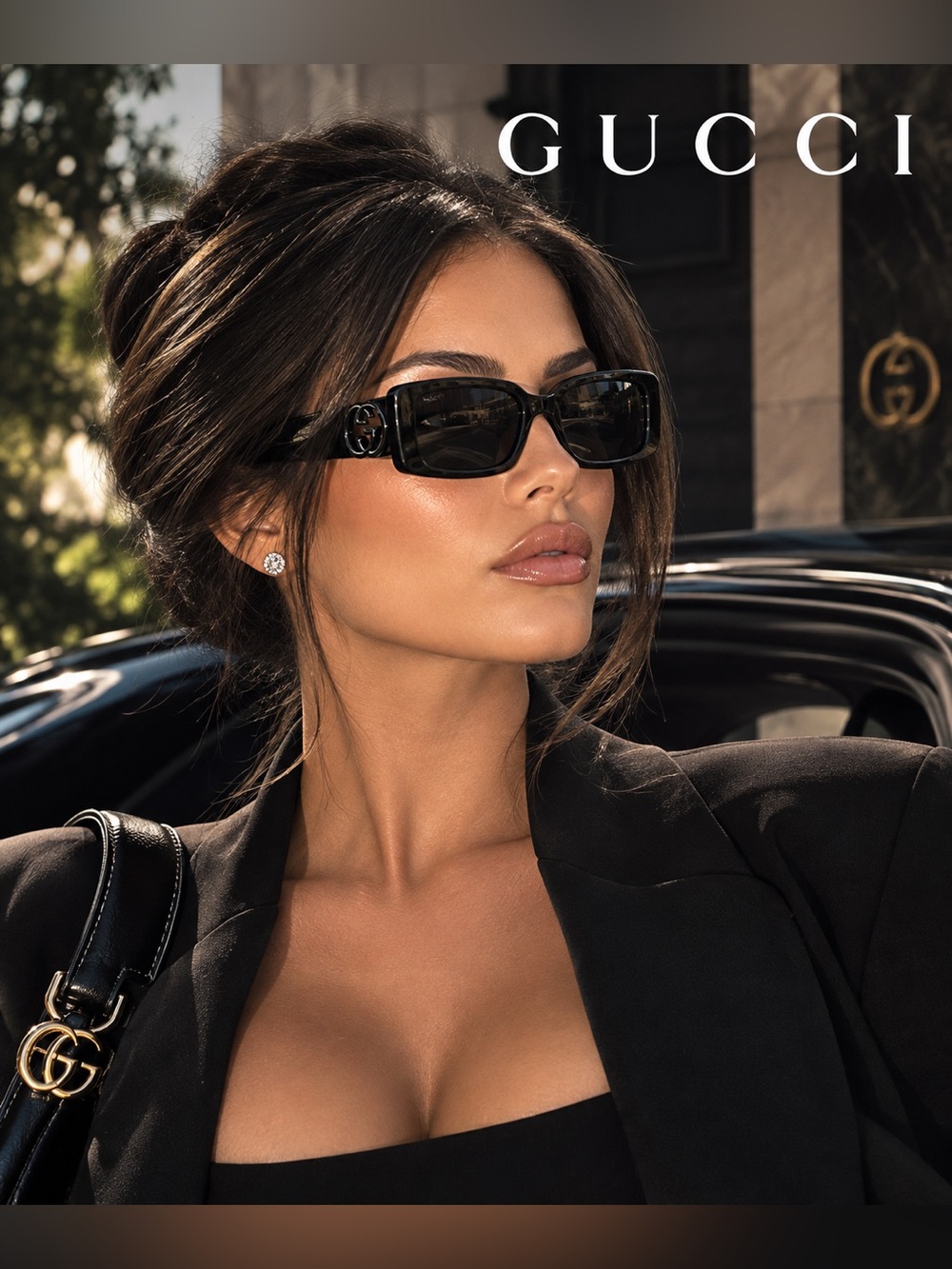Gucci gg1325s-Black 001 Sunglasses